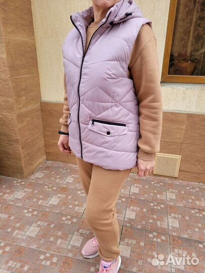 Жилетка утеплённая