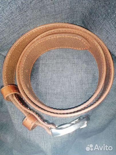 Ремень мужской кожаный