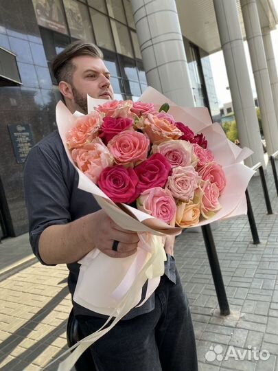 25 роз за 1250