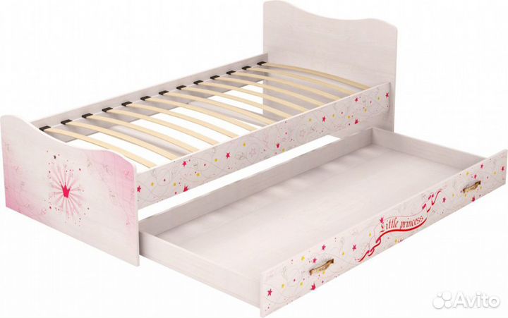 Детская кровать с ящиком