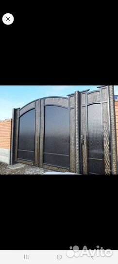 Кованные ворота