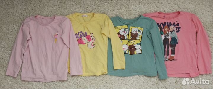 Вещи пакетом для девочки 128-134