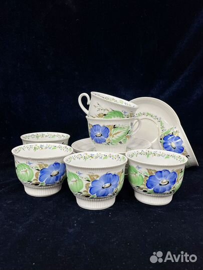 Чайные пары синий цветок лфз (Сзр)