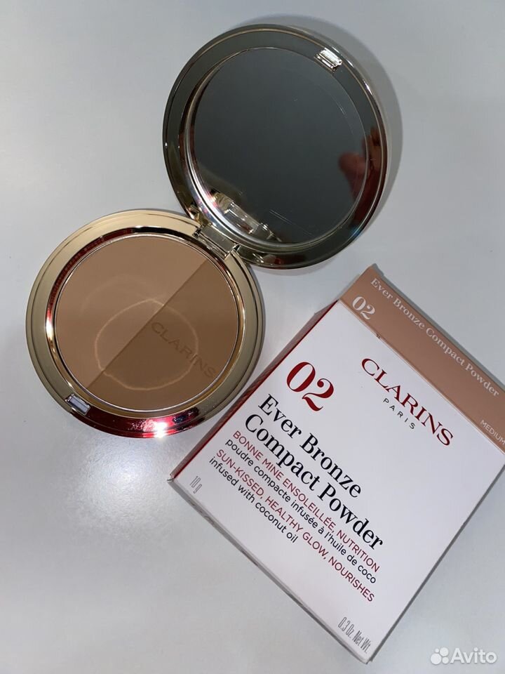 Пудра clarins 02