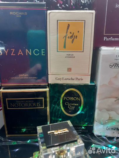 Винтажные духи из личной коллекции