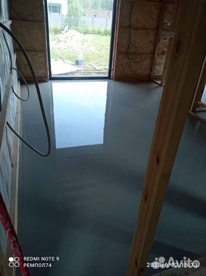 Наливные полы. Заливка полов