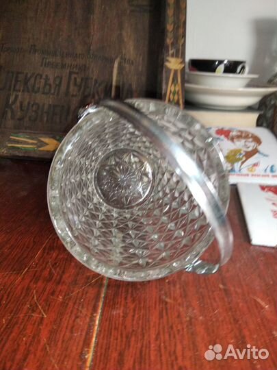 Ведёрко хрусталь СССР
