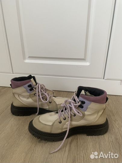 Ботинки демисезонные для девочки zara 36 размер
