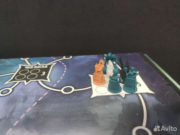 Компоненты для игры Тираны Подземья