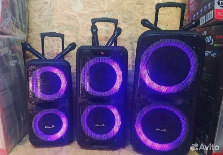 Блютуз колонка караоке