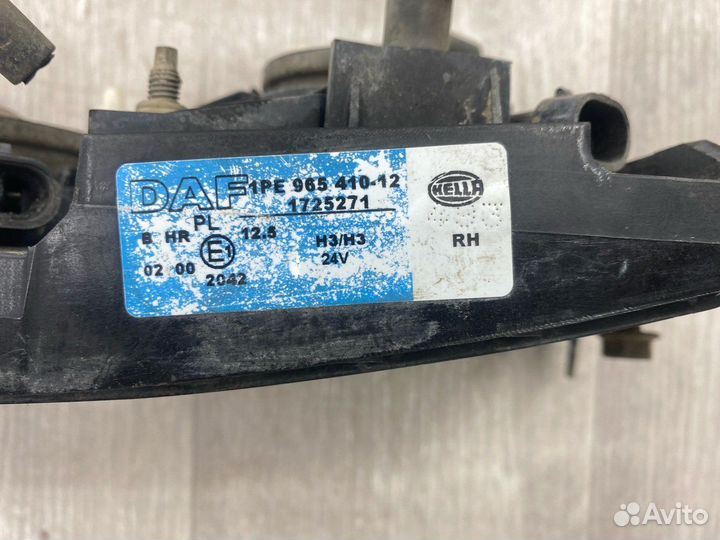 Фара противотуманная правая Daf Xf105 MX340U1 2013