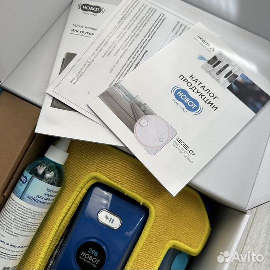 Робот мойщик окон hobot 298 ultrasonik