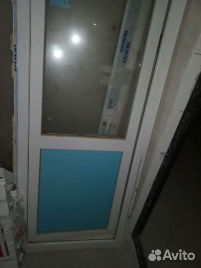 Металлопластиковые окно и дверь