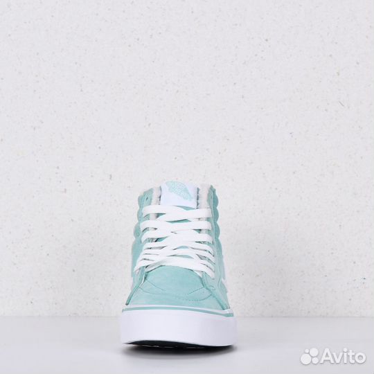 Зимние кеды Vans Green c мехом арт w109-16 36