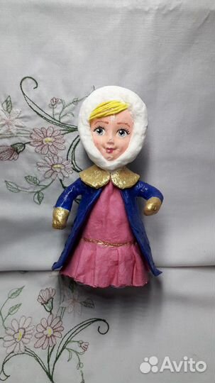 Ватные ёлочные игрушки