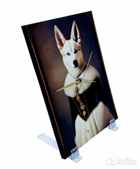 Декоративные часы леди альба