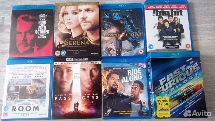 BLU-RAY диски импорт