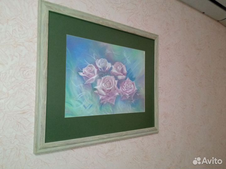 Картина пастелью 