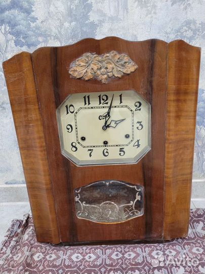 Часы настенные. СССР. Четвертные. (Редкий маятник)