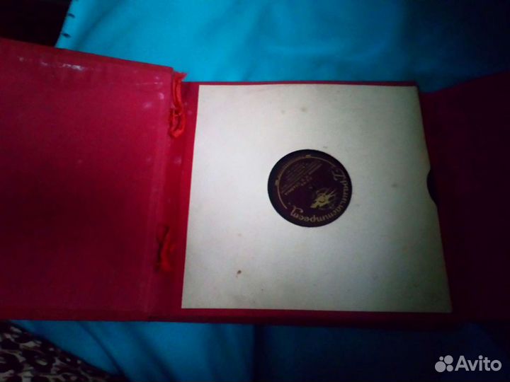 Пластинки речь Сталина5 шт, 1937 год