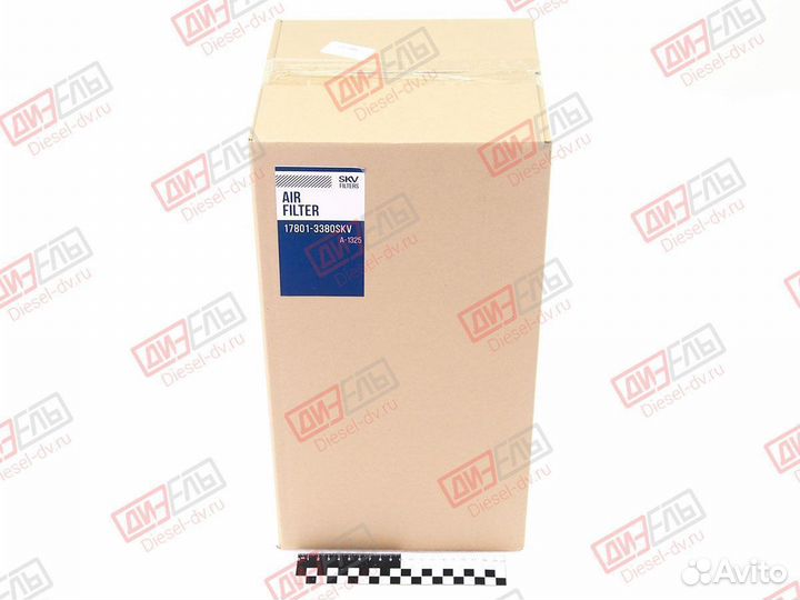 Фильтр воздушный внешний 17801-3380SKV / A-1325 hi
