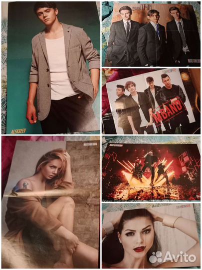 Плакаты постеры с русскими исполнителями