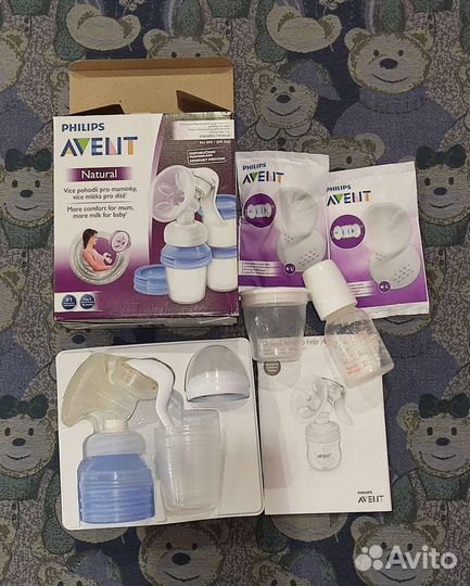 Молокоотсос avent ручной