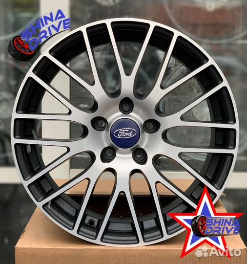 Диски Ford RS R17 5x108 Black Matt Groove