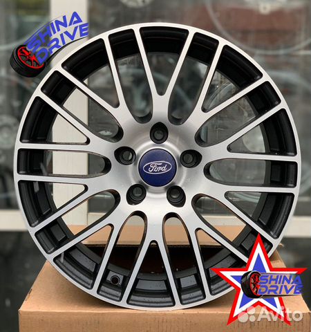 Диски Ford RS R17 5x108 Black Matt Groove
