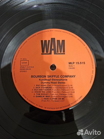 Bourbon Skiffle Company – Kunstkopf-Stereofonie