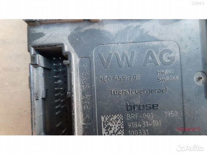 Мотор стеклоподъемника volkswagen passat B6 передний левый