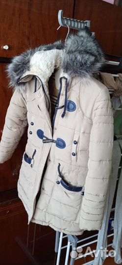 Пуховик для девочки 146