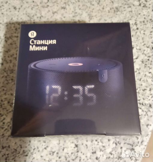 Яндекс станция мини с часами