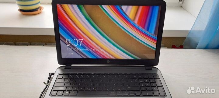 Ноутбук HP бу в рабочем состоянии