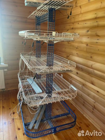 Полка с лампами для рассады 1,2*1,0м