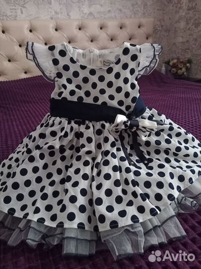 Платье для девочки 92