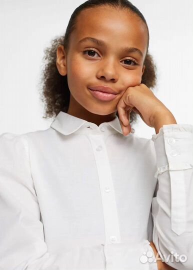 Рубашка Mango Kids 8,9 лет для мальчика и девочки