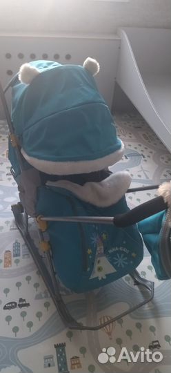 Санки-коляска Ника-6