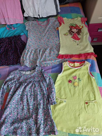 Вещи пакетом на девочку92-98-104