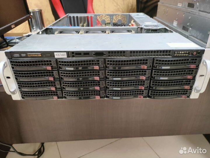 Сервер Supermicro 2U CSE-826