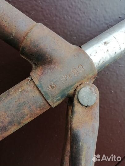 Старинный велосипед зиф СССР