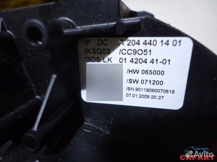 Датчик положения руля mercedes C-class W204 272.948