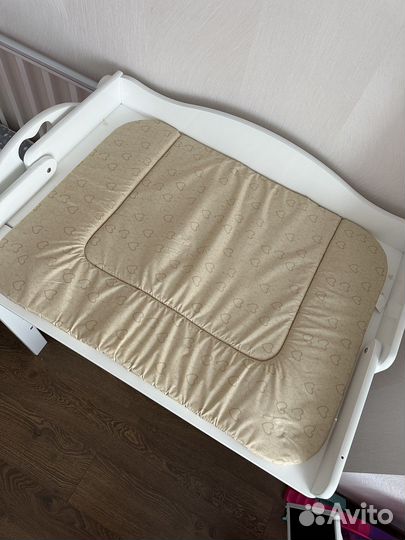 Комод пеленальный Красная Заезда (Мозжга) белый