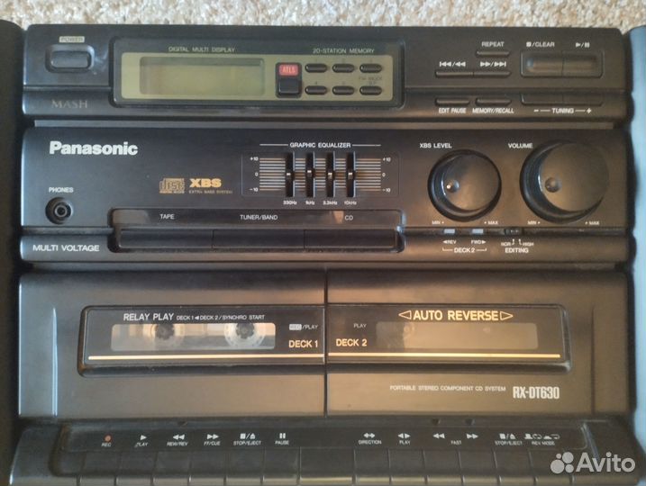 Магнитофон Panasonic RX- DT 630