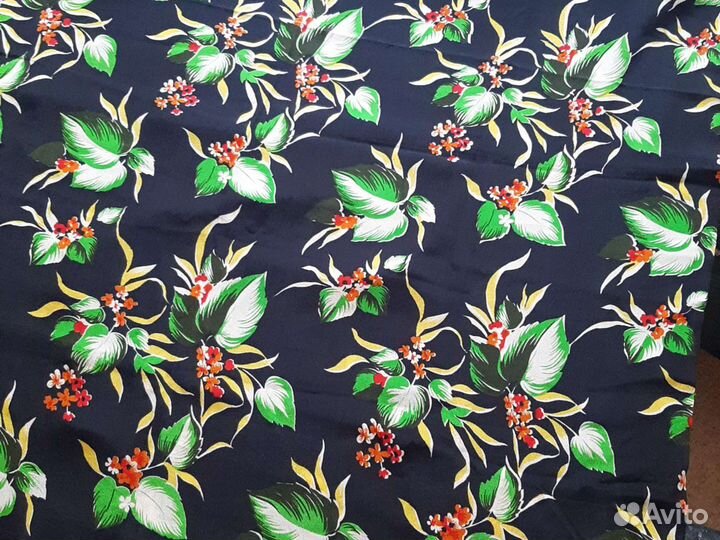 Ткани натуральные. Крепдешин СССР