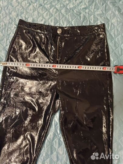 Лакированые, кожаные брюки