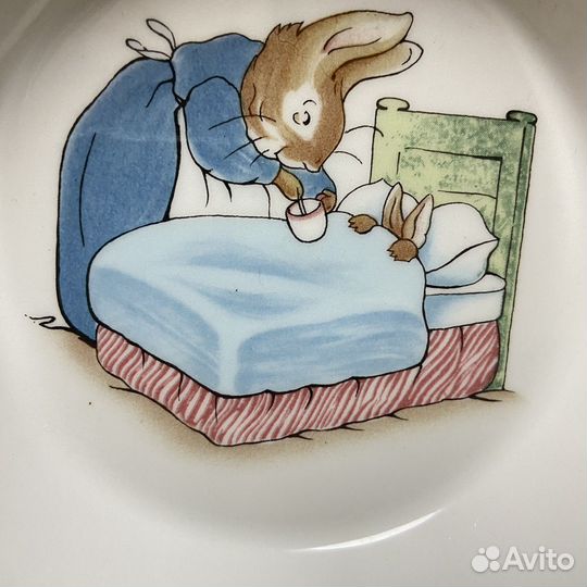 Десертная тарелка Wedgwood Peter Rabbit Англия