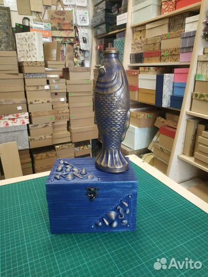 Бутылка декоративная интерьерная кеф