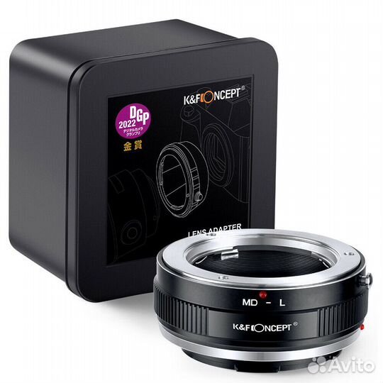 Адаптер K&F Concept Minolta MD - L новый