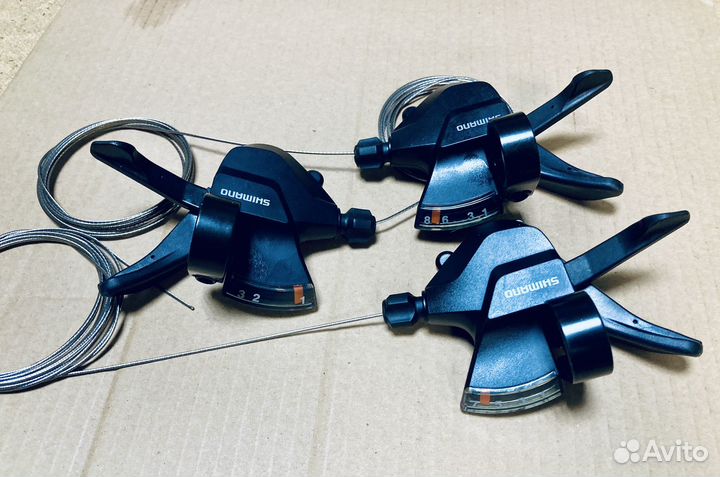 Манетка Shimano SL-M315 на 3, 7 и 8 скоростей